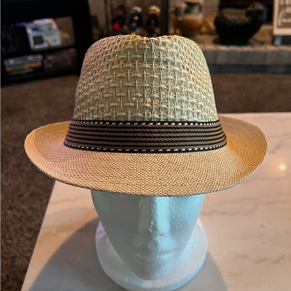 Tan Woven Hat